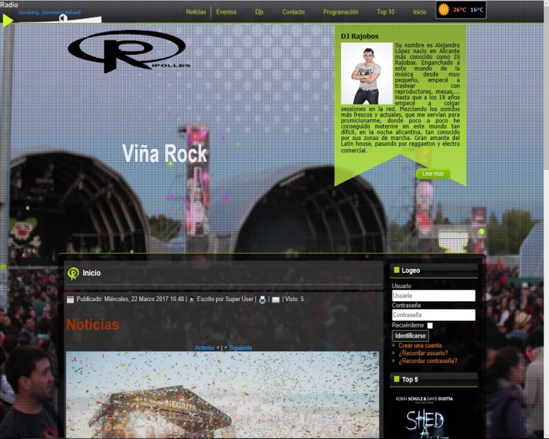 Emisora de radio — Streaming