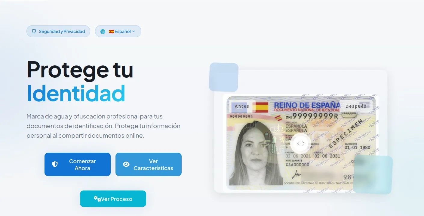 Herramienta Anti-IA para Documentos — HTML + CSS + JS